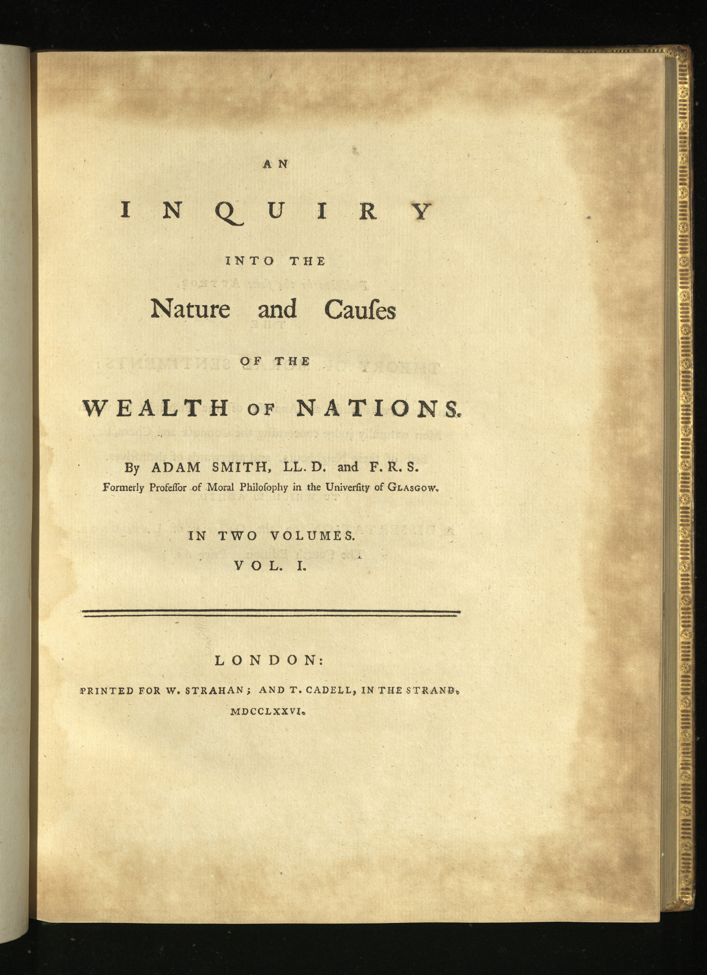 Detail Buku Adam Smith The Wealth Of Nations 1776 Nomer 25