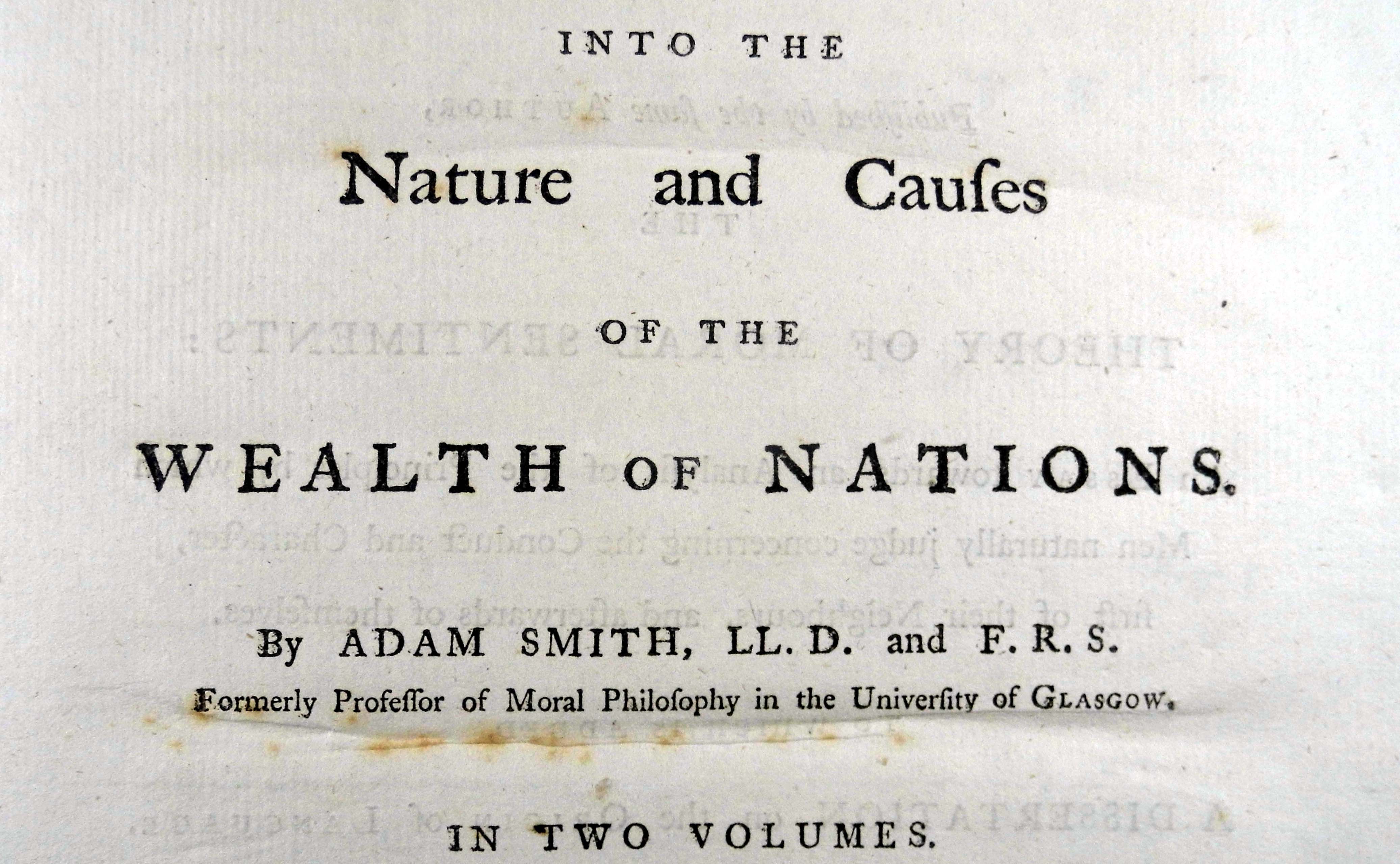 Detail Buku Adam Smith The Wealth Of Nations 1776 Nomer 34