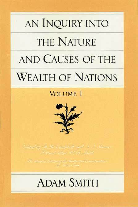 Detail Buku Adam Smith The Wealth Of Nations 1776 Nomer 37