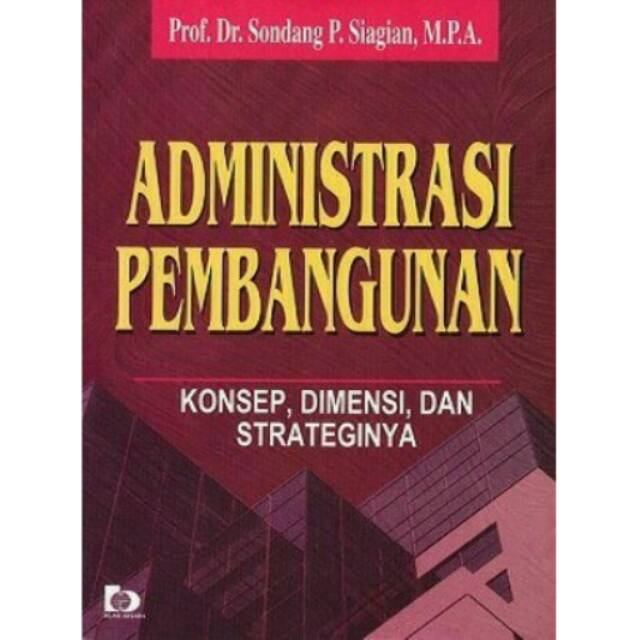 Buku Administrasi Pembangunan - KibrisPDR