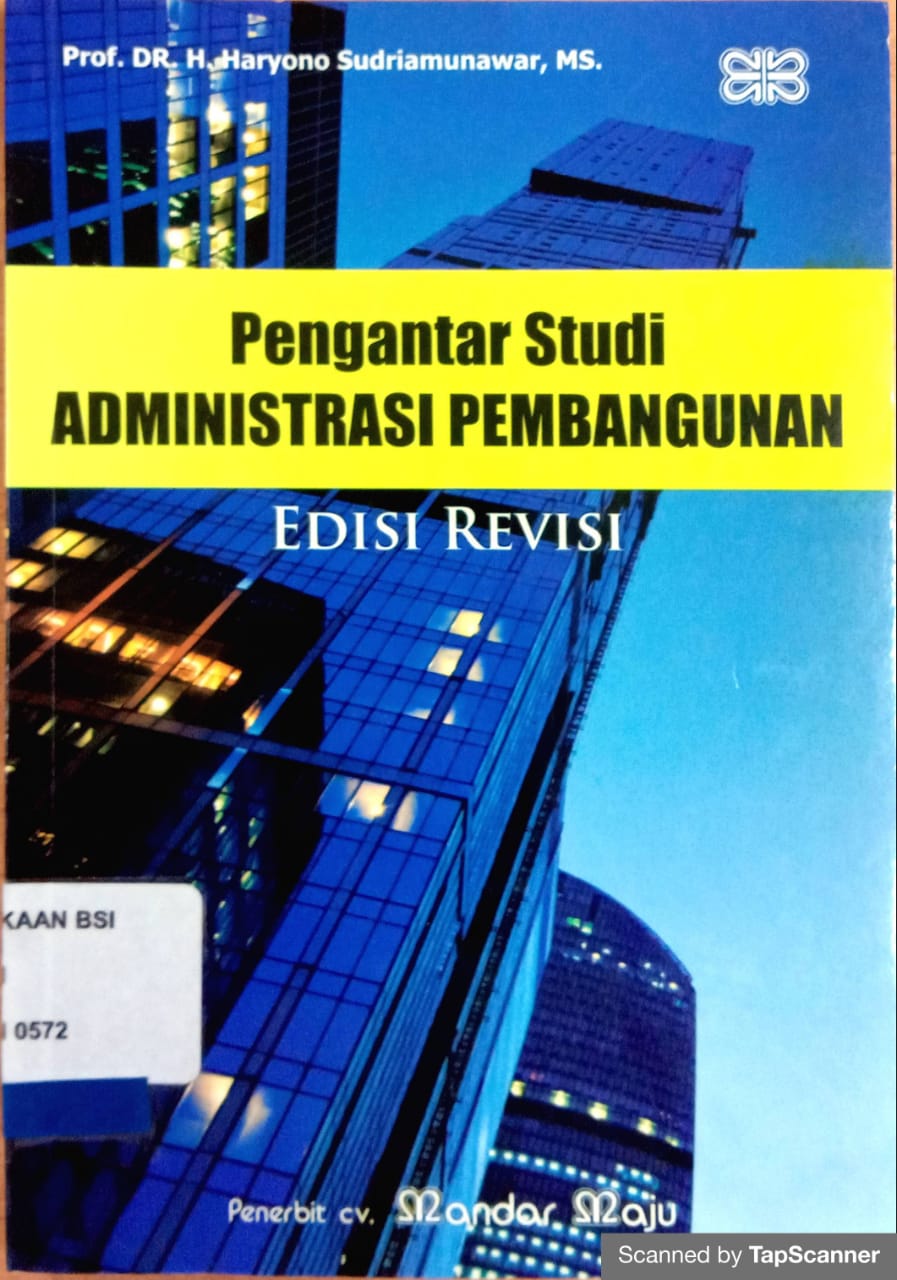 Detail Buku Administrasi Pembangunan Nomer 9