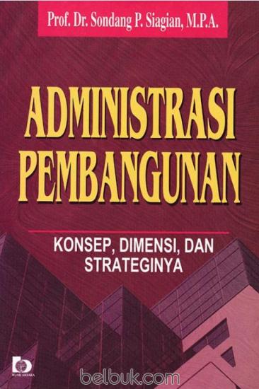 Detail Buku Administrasi Pembangunan Nomer 2