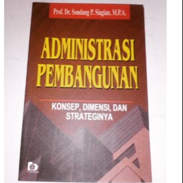 Detail Buku Administrasi Pembangunan Nomer 4