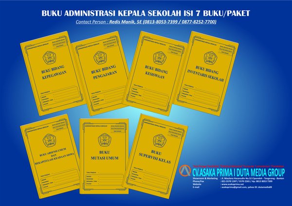 Detail Buku Administrasi Sekolah Nomer 21