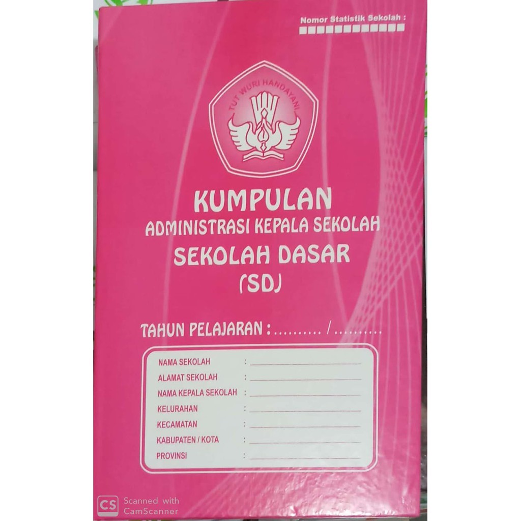 Detail Buku Administrasi Sekolah Nomer 30