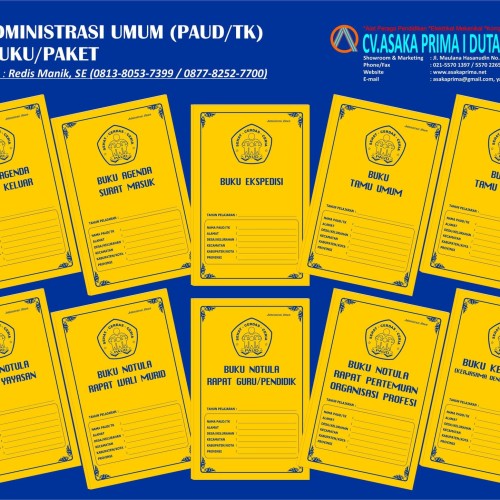 Detail Buku Administrasi Tk Nomer 4