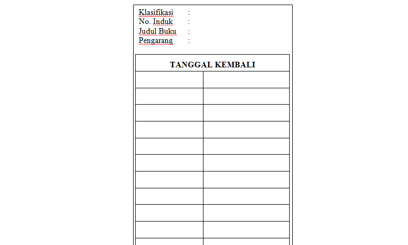 Detail Buku Administrasi Uks Sd Nomer 15