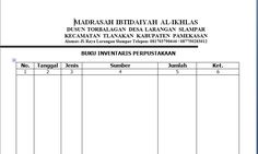 Detail Buku Administrasi Uks Sd Nomer 25