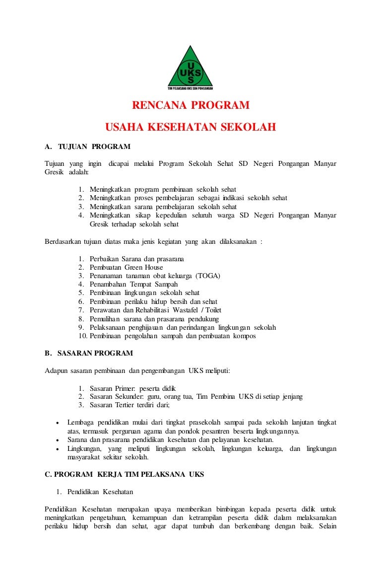 Detail Buku Administrasi Uks Sd Nomer 36