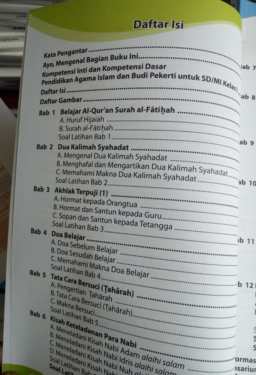 Detail Buku Agama Islam Kelas 1 Kurikulum 2013 Nomer 19