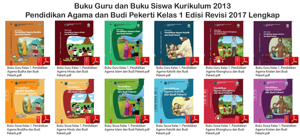 Detail Buku Agama Islam Kelas 1 Kurikulum 2013 Nomer 23