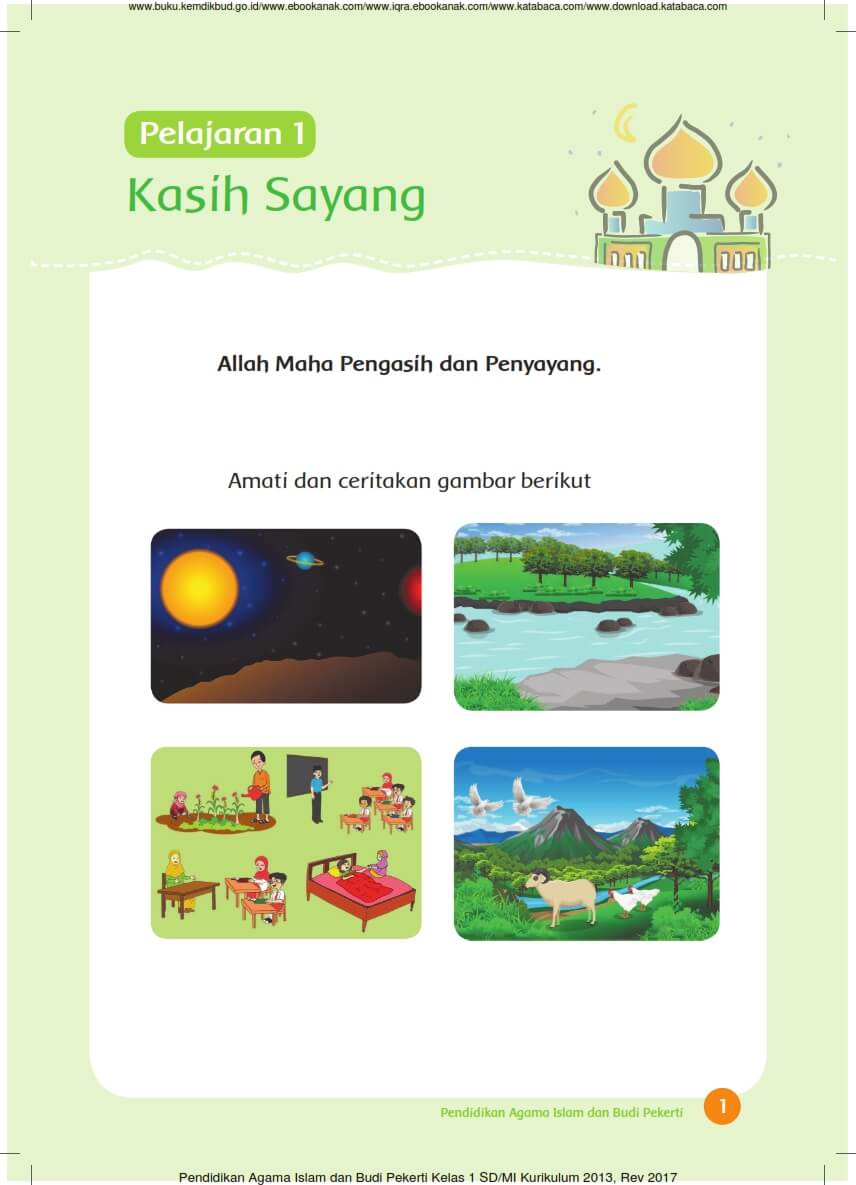 Detail Buku Agama Islam Kelas 1 Sd Nomer 35