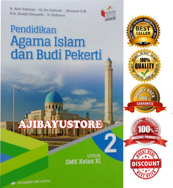 Detail Buku Agama Islam Kelas 11 Kurikulum 2013 Penerbit Erlangga Nomer 47