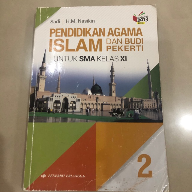 Detail Buku Agama Islam Kelas 11 Penerbit Erlangga Nomer 7