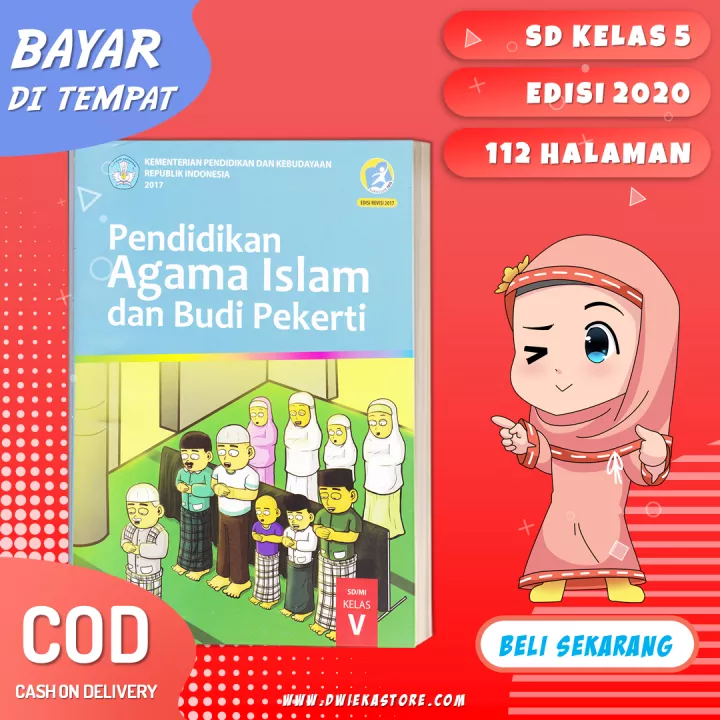 Detail Buku Agama Islam Kelas 5 Kurikulum 2013 Revisi 2017 Nomer 26