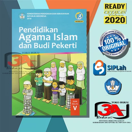 Detail Buku Agama Islam Kelas 5 Kurikulum 2013 Revisi 2017 Nomer 10