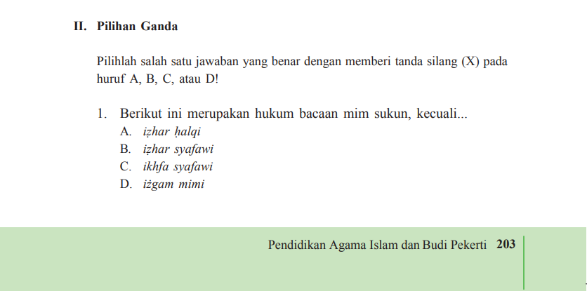 Detail Buku Agama Islam Kelas 7 Kurikulum 2013 Nomer 21