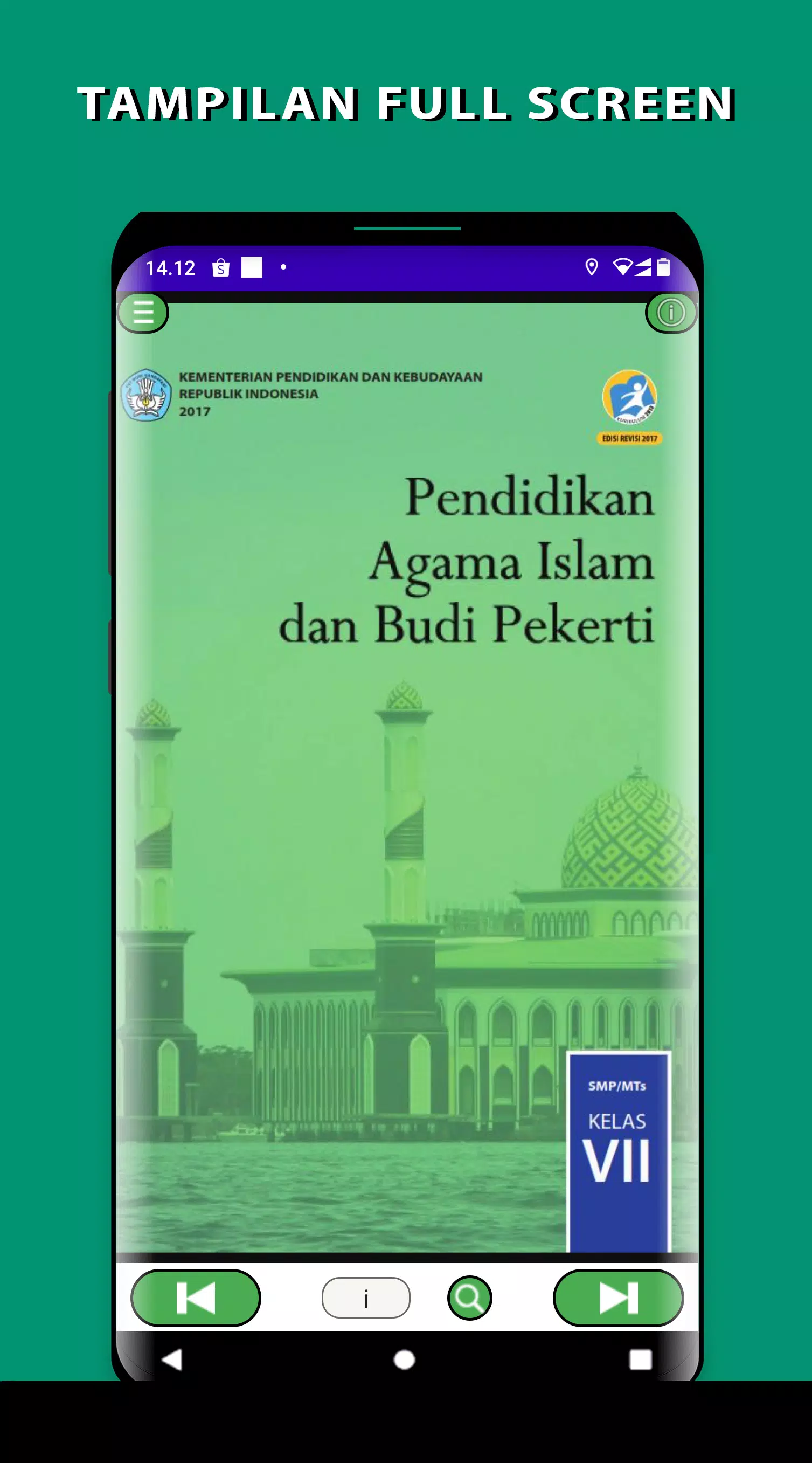 Detail Buku Agama Islam Kelas 7 Kurikulum 2013 Nomer 45