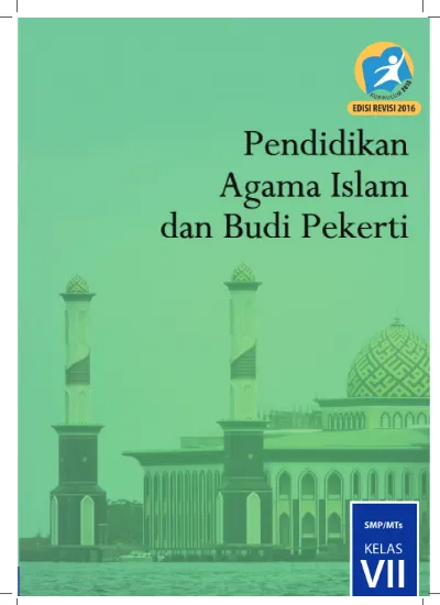 Detail Buku Agama Islam Kelas 7 Kurikulum 2013 Revisi 2016 Nomer 2