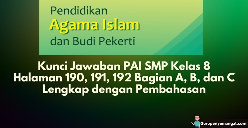 Detail Buku Agama Islam Kelas 8 Smp Kurikulum 2013 Nomer 19