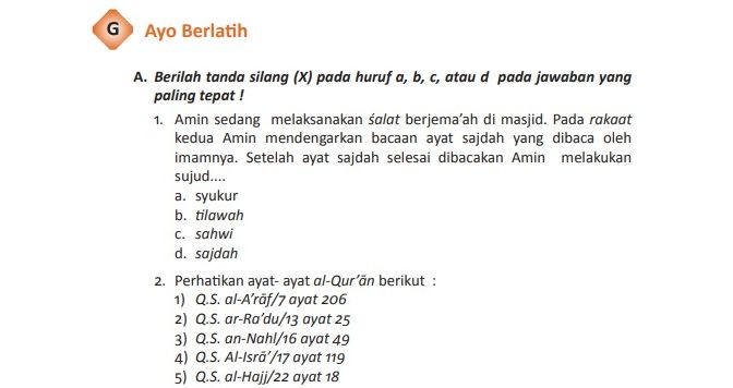 Detail Buku Agama Islam Kelas 8 Smp Kurikulum 2013 Nomer 30