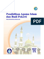 Detail Buku Agama Islam Kelas 9 Kurikulum 2013 Revisi 2018 Nomer 33