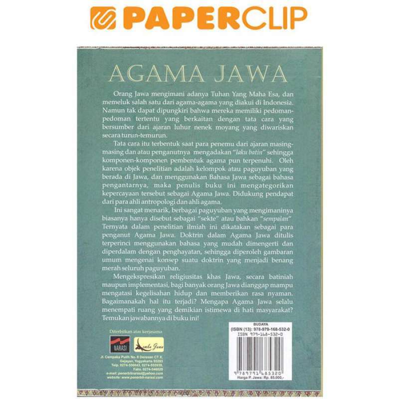 Detail Buku Agama Jawa Nomer 37