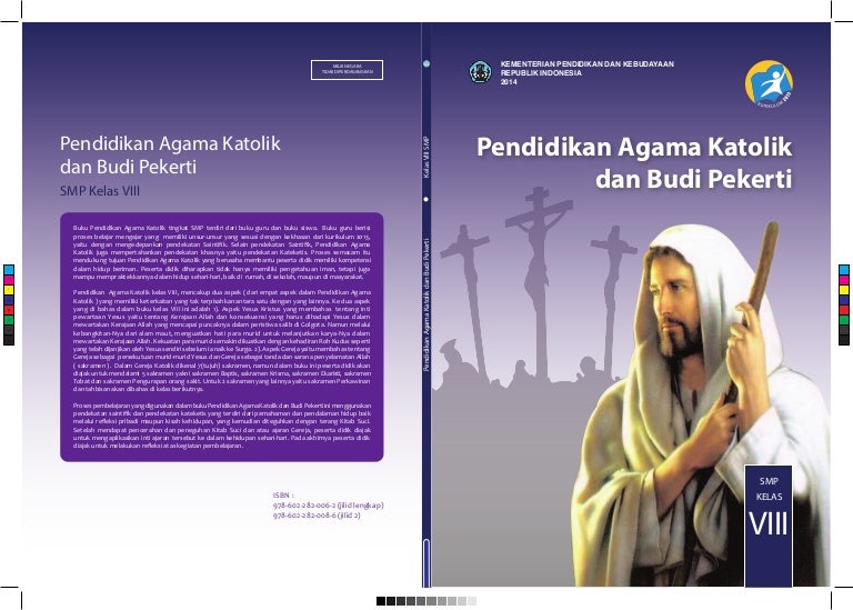 Detail Buku Agama Katolik Kelas 8 Kurikulum 2013 Nomer 6