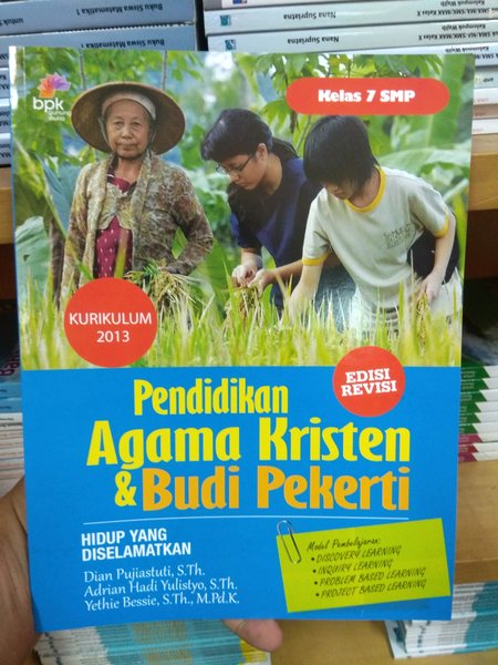 Detail Buku Agama Kristen Kelas 7 Kurikulum 2013 Nomer 16