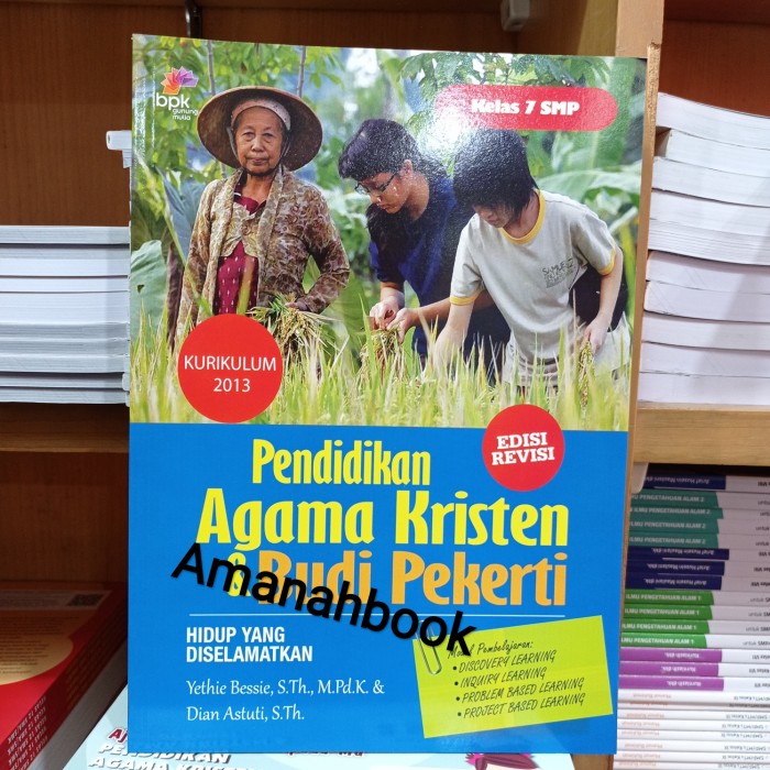 Detail Buku Agama Kristen Kelas 7 Kurikulum 2013 Nomer 25