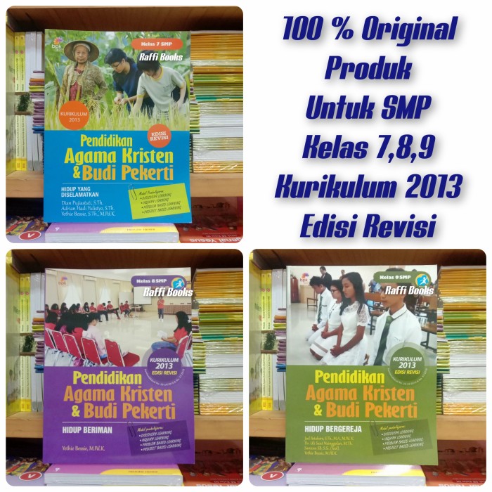 Detail Buku Agama Kristen Kelas 7 Kurikulum 2013 Nomer 32