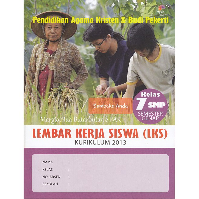 Detail Buku Agama Kristen Kelas 7 Kurikulum 2013 Nomer 51