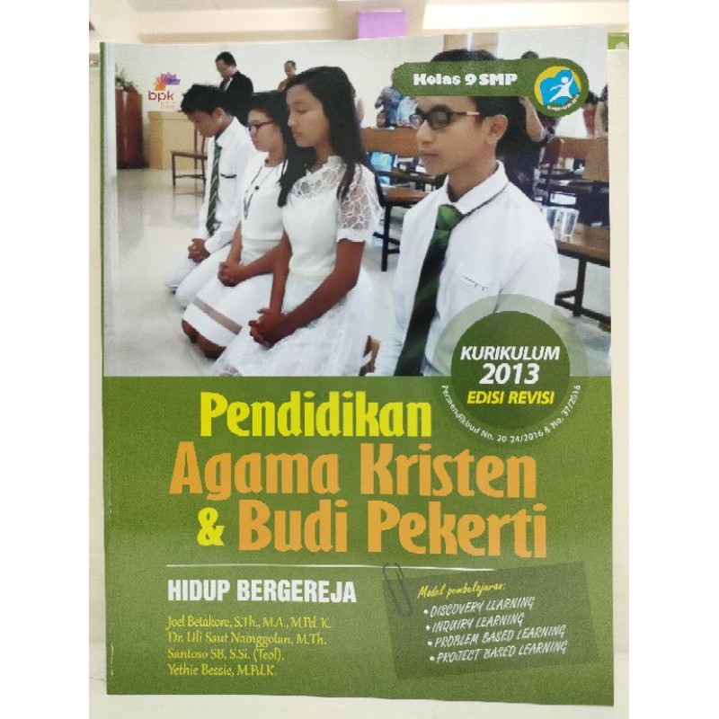 Detail Buku Agama Kristen Kelas 7 Kurikulum 2013 Nomer 55