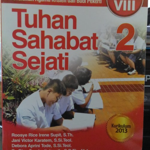 Detail Buku Agama Kristen Kelas 8 Kurikulum 2013 Nomer 26