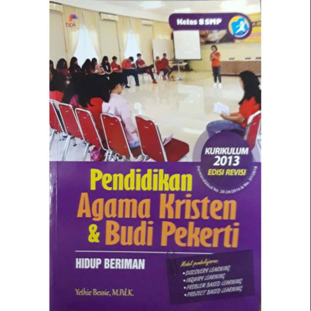 Detail Buku Agama Kristen Kelas 8 Kurikulum 2013 Nomer 2