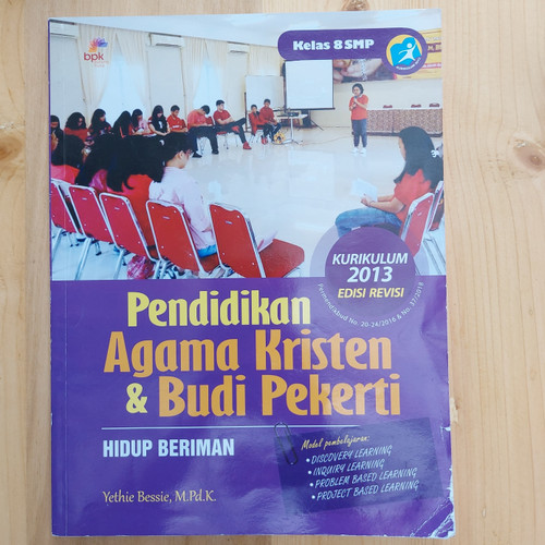 Detail Buku Agama Kristen Kelas 8 Kurikulum 2013 Nomer 33