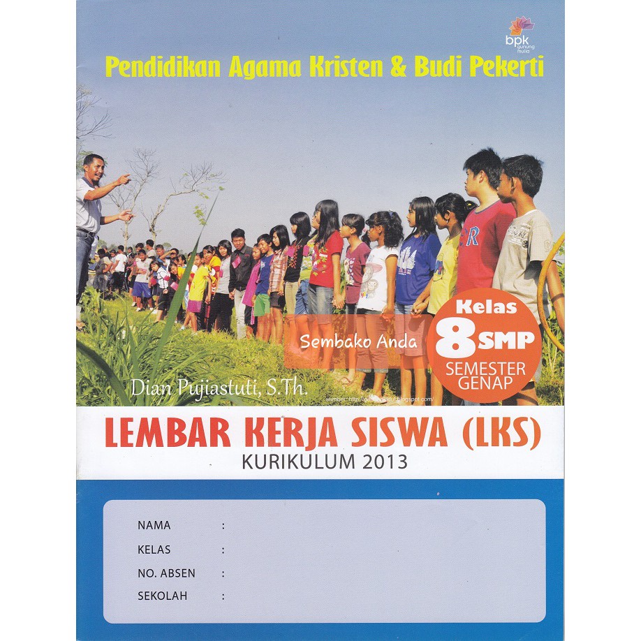 Detail Buku Agama Kristen Kelas 8 Kurikulum 2013 Nomer 34