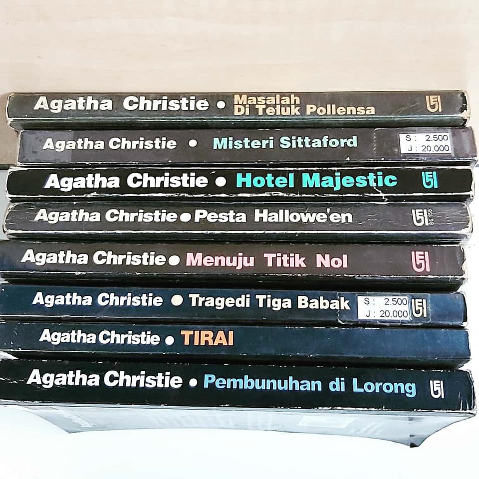 Detail Buku Agatha Christie Nomer 55