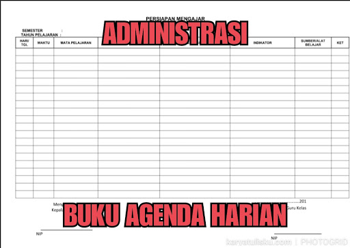 Detail Buku Agenda Guru Sd Nomer 3