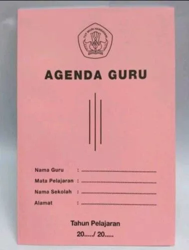 Detail Buku Agenda Guru Sd Nomer 38