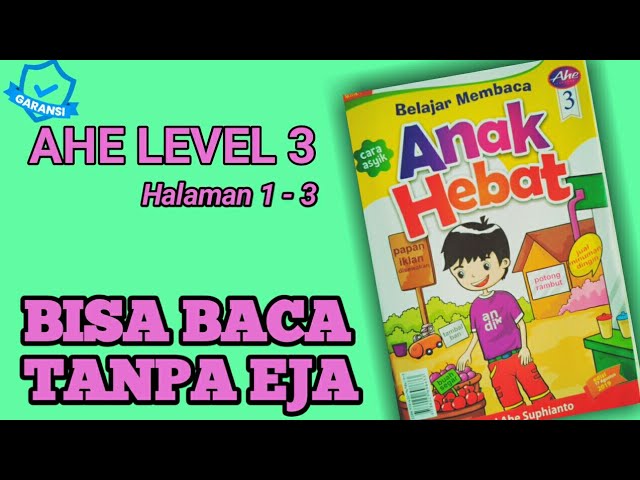 Buku Ahe Level 3 - KibrisPDR