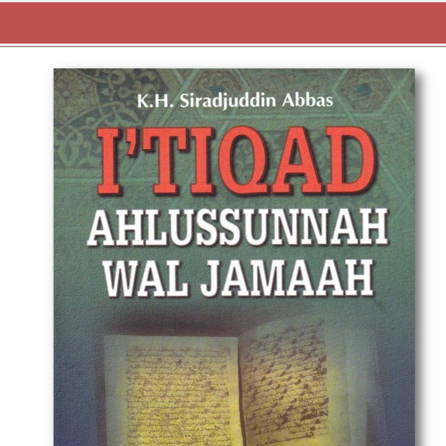 Detail Buku Ahlussunnah Wal Jamaah Nomer 35