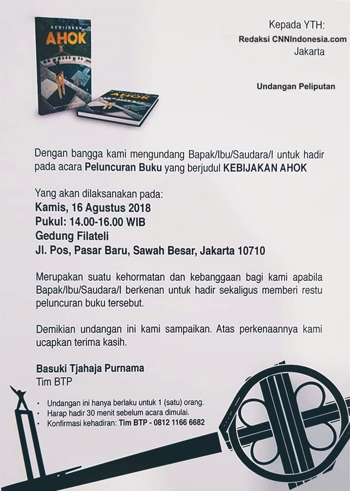 Detail Buku Ahok Kebijakan Nomer 20