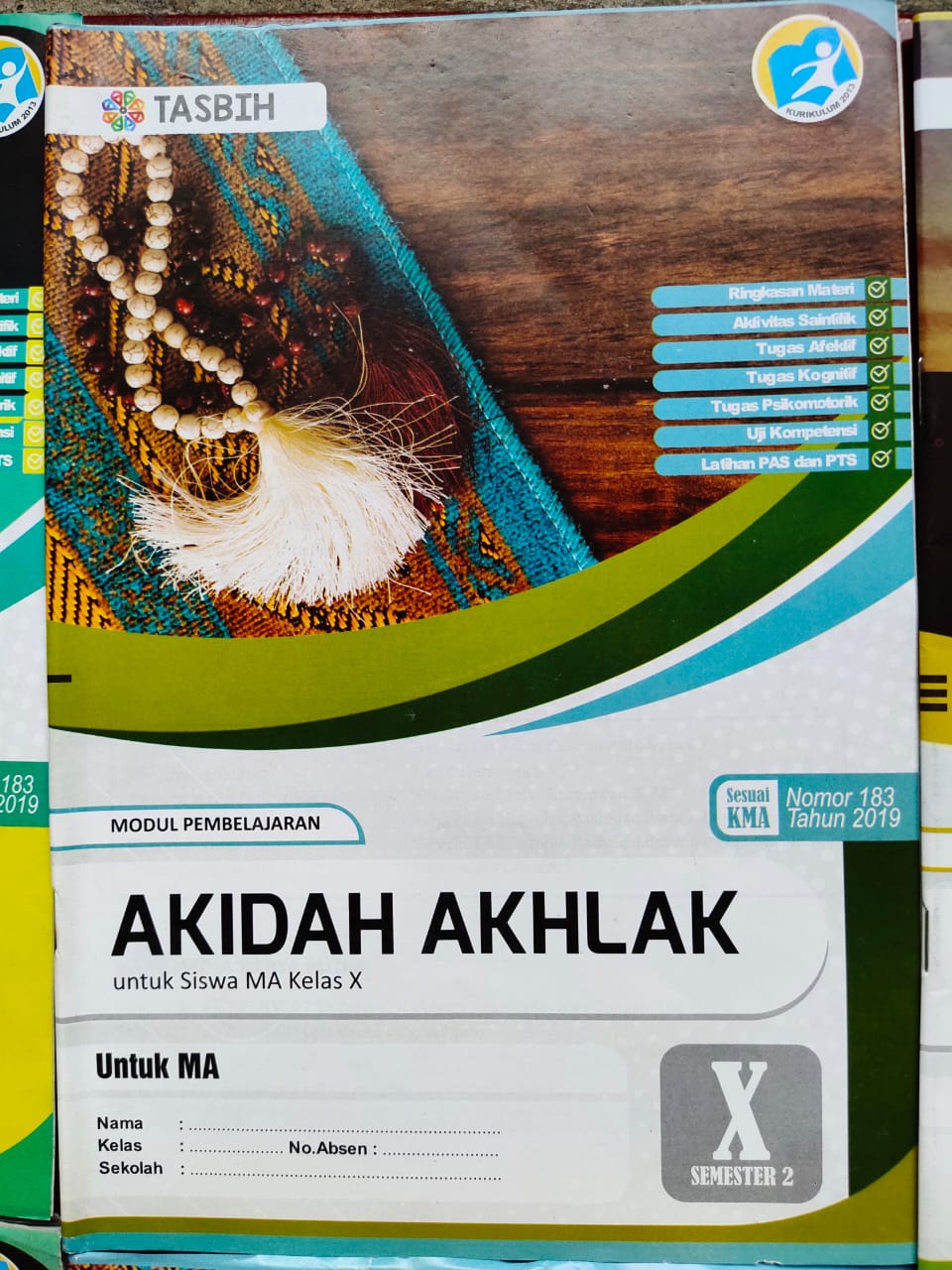 Detail Buku Akidah Akhlak Kelas 10 Nomer 52