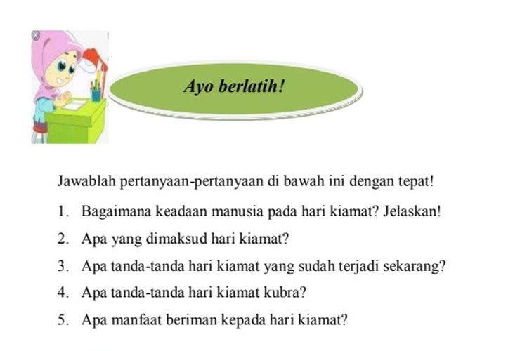 Detail Buku Akidah Akhlak Kelas 5 Nomer 43