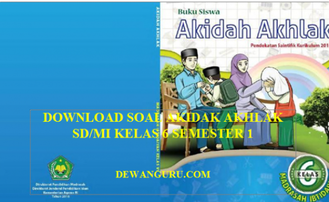 Detail Buku Akidah Akhlak Kelas 6 Nomer 51