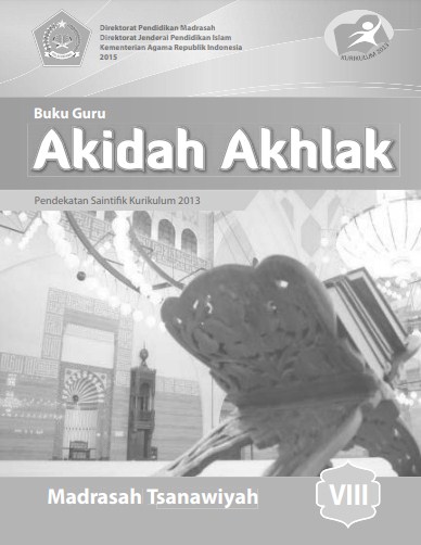 Detail Buku Akidah Akhlak Kelas 8 Kurikulum 2013 Revisi 2018 Nomer 4