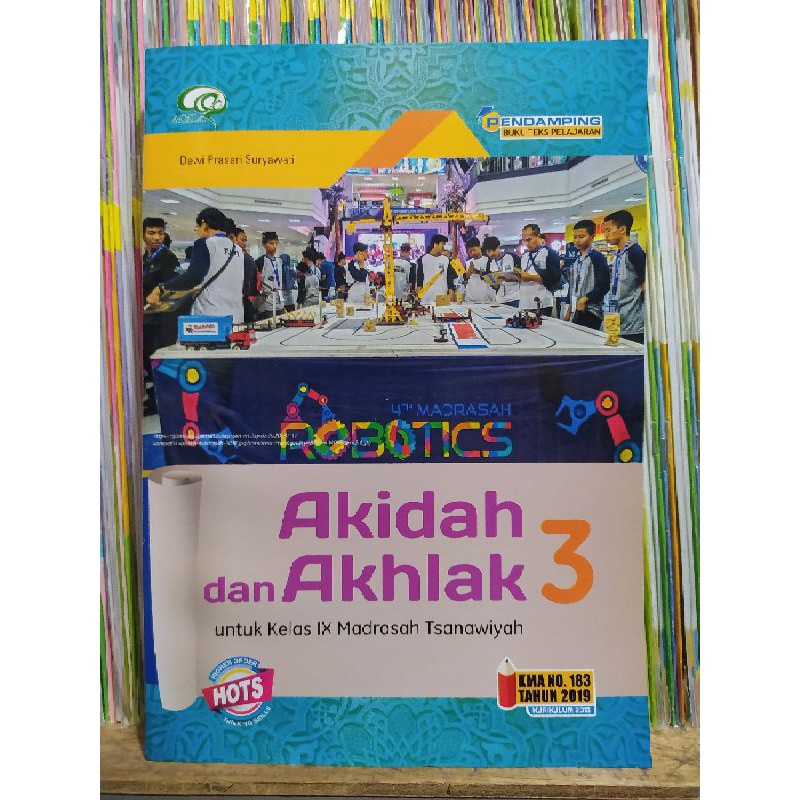 Detail Buku Akidah Akhlak Kelas 8 Kurikulum 2013 Revisi 2018 Nomer 52