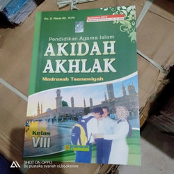 Detail Buku Akidah Akhlak Kelas 8 Kurikulum 2013 Revisi 2018 Nomer 9