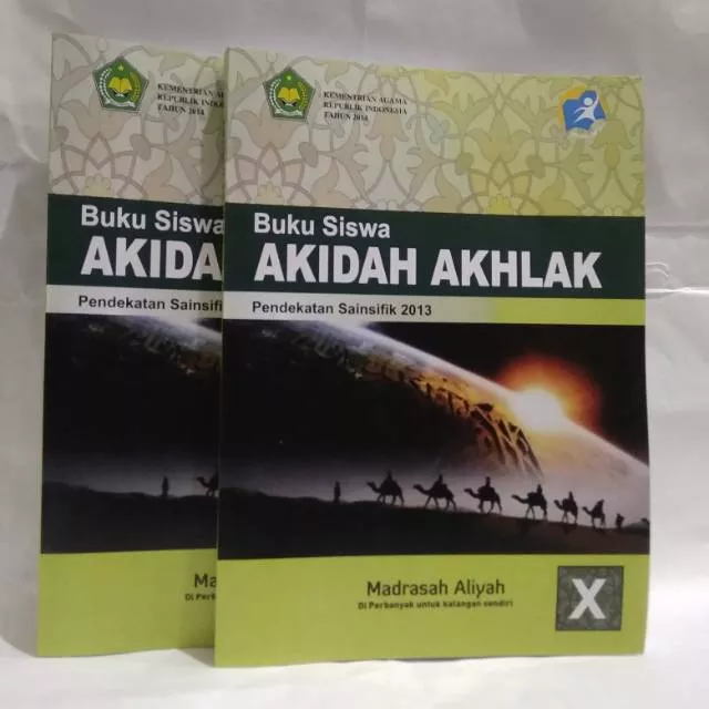 Detail Buku Akidah Akhlak Kelas X Nomer 43